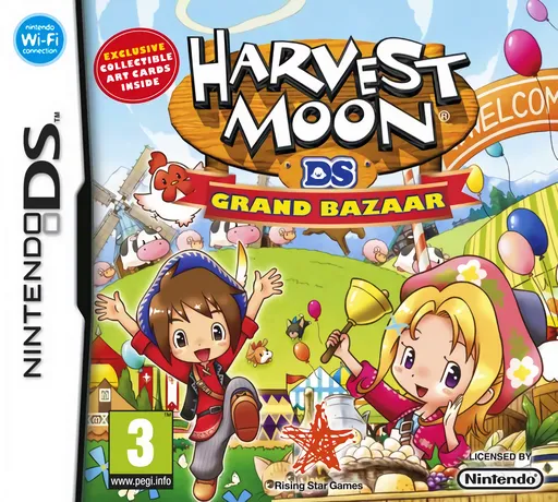 Harvest Moon DS - Grand Bazaar (Europe) (En,Fr,De,Es,It)